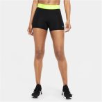 Nike Pro 7 cm fekete/sárga női rövidnadrág