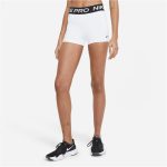 Nike Pro 7 cm fehér női rövidnadrág