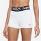 Nike Pro 7 cm fehér női rövidnadrág