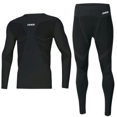 Jako Comfort 2.0 funkcionális fekete gyerek aláöltöző szett