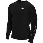   Nike Pro Dri-FIT funkcionális fekete férfi hosszú ujjú póló