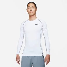 Nike Pro Dri-FIT funkcionális fehér férfi hosszú ujjú póló