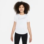 Nike Dri-FIT One fehér lány póló