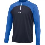   Nike Dri-FIT Academy Pro hosszú ujjú sötétkék férfi edző póló