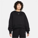 Nike Sportswear Phoenix túlméretezett fekete női pulóver