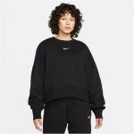 Nike Sportswear Phoenix túlméretezett fekete női pulóver
