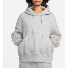 Nike Sportswear Phoenix kapucnis túlméretezett szürke női pulóver