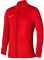 Nike Academy 23 Dri-FIT cipzáras piros férfi tréningfelső