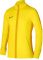 Nike Academy 23 Dri-FIT cipzáras sárga férfi tréningfelső