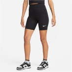   Nike Sportswear Classics magas derekú 20 cm fekete női feszes rövidnadrág
