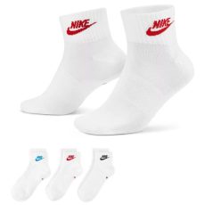 Nike Everyday Essential fehér/színes bokazokni 3 pár
