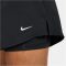 Nike Dri-FIT One magas derekú 3" 2 az 1-ben fekete női rövidnadrág