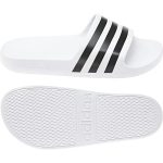 adidas Aqua Adilette fehér/fekete papucs