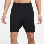  Nike Dri-FIT Totality 17 cm béleletlen kötött fekete férfi szabadidő rövidnadrág 