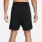 Nike Dri-FIT Totality 17 cm béleletlen kötött fekete férfi szabadidő rövidnadrág 