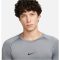  Nike Pro Dri-FIT fitness feszes szürke férfi hosszú ujjú póló