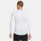 Nike Pro Dri-FIT fitness feszes fehér férfi hosszú ujjú póló
