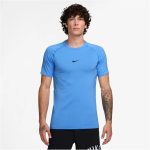 Nike Pro Dri-FIT vékony kék férfi póló