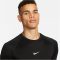 Nike Pro Dri-FIT fitness feszes fekete férfi póló
