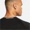 Nike Pro Dri-FIT fitness feszes fekete férfi póló