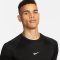 Nike Pro Dri-FIT Tight rövid ujjú fekete férfi fitneszpóló