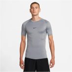 Nike Pro Dri-FIT fitness feszes szürke férfi póló Nike Pro Dri-FIT fitness feszes szürke férfi póló