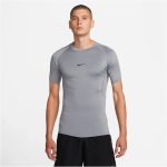 Nike Pro Dri-FIT fitness feszes szürke férfi póló