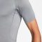  Nike Pro Dri-FIT Tight rövid ujjú szürke férfi fitneszpóló