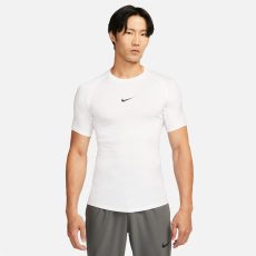 Nike Pro Dri-FIT Tight rövid ujjú szürke férfi fitneszpóló