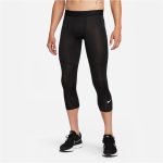 Nike Pro Dri-FIT Fitness 3/4 feszes fekete férfi nadrág