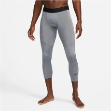 Nike Pro Dri-FIT Fitness 3/4 feszes szürke férfi nadrág