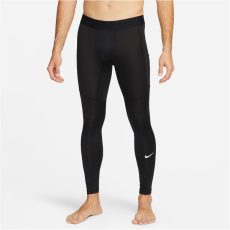 Nike Pro Dri-FIT fitness feszes fekete férfi nadrág