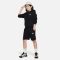 Nike Sportswear Club kapucnis fekete gyerek pulóver