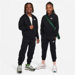   Nike Sportswear Club pamut fekete gyerek szabadidő garnitúra