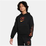 Nike Sportswear CR7 Club kapucnis fekete gyerek pulóver