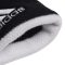 adidas fekete/fehér rövid izzadságtörlő pár