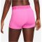 Nike Pro Dri-FIT közepes derekú 7 cm feszes rózsaszín női nadrág
