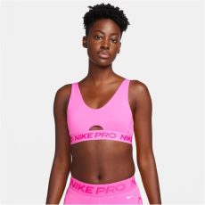 Nike Pro Indy Plunge közepes tartású párnázott női sportmelltartó