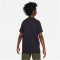 Nike Sportswear pamut fekete gyerek póló