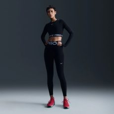 Nike Pro Sculpt magas derekú fekete női feszes nadrág