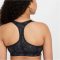 Nike Pro Swoosh Print megfordítható fekete lány sportmelltartó