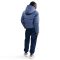 Nike Sportswear Classic Puffer Therma-FIT kapucnis steppelt kék női dzseki