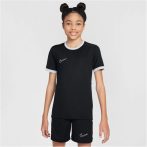 Nike Academy 25 Dri-FIT fekete gyerek póló