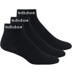 adidas nem párnázott unisex fekete bokazokni 3 pár