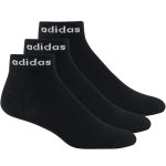 adidas nem párnázott unisex fekete bokazokni 3 pár