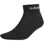 adidas nem párnázott unisex fekete bokazokni 3 pár