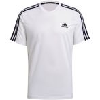   adidas Aeroready Designed To Move Sport 3-Stripes fehér férfi póló