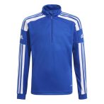   adidas Squadra 21 1/4 cipzáras kék gyerek szabadidő felső