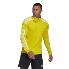 adidas Squadra 21 1/4 cipzáras sárga férfi szabadidő felső