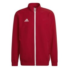 adidas Entrada 22 cipzáras piros férfi bemutató szabadidő felső